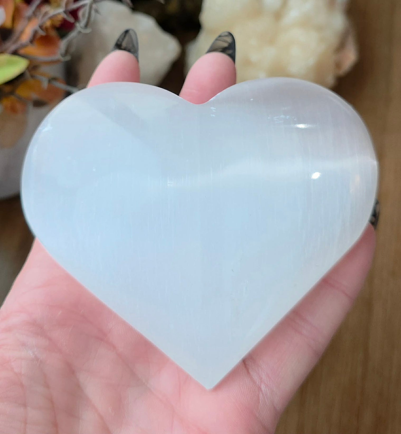 Selenite Heart