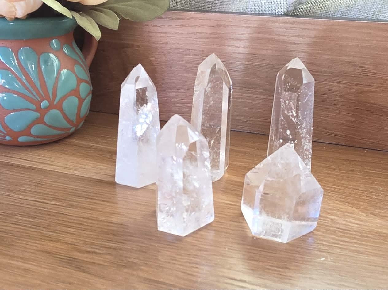Clear Quartz Polished Points