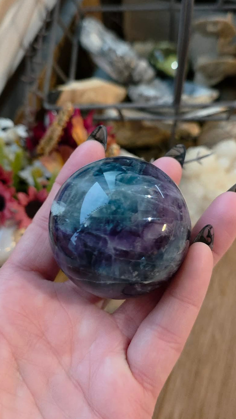 Small Fluorite Sphere #1