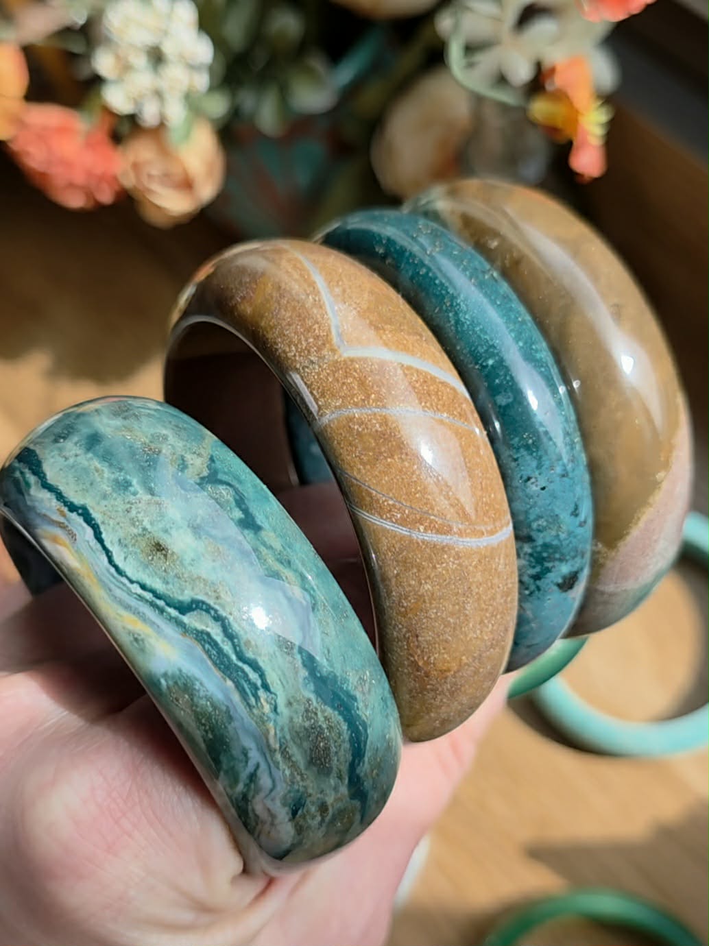 Ocean Jasper Bangle