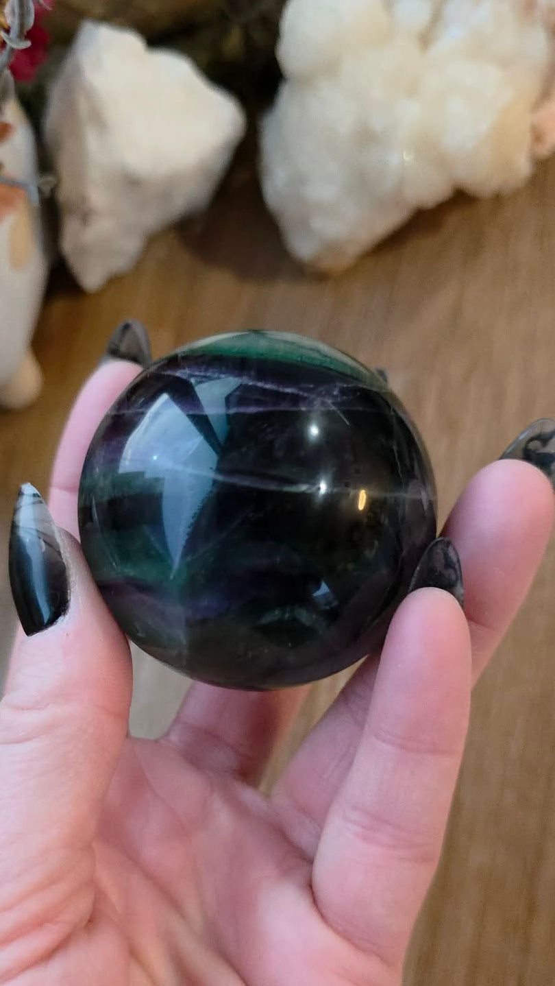 Small Fluorite Sphere #2