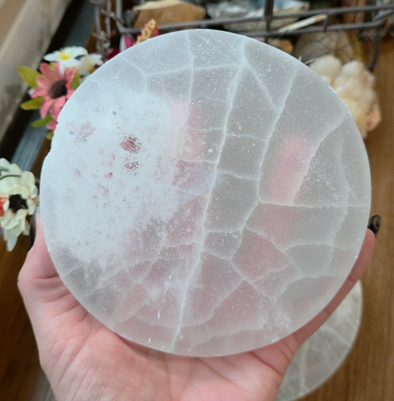 Selenite Plate