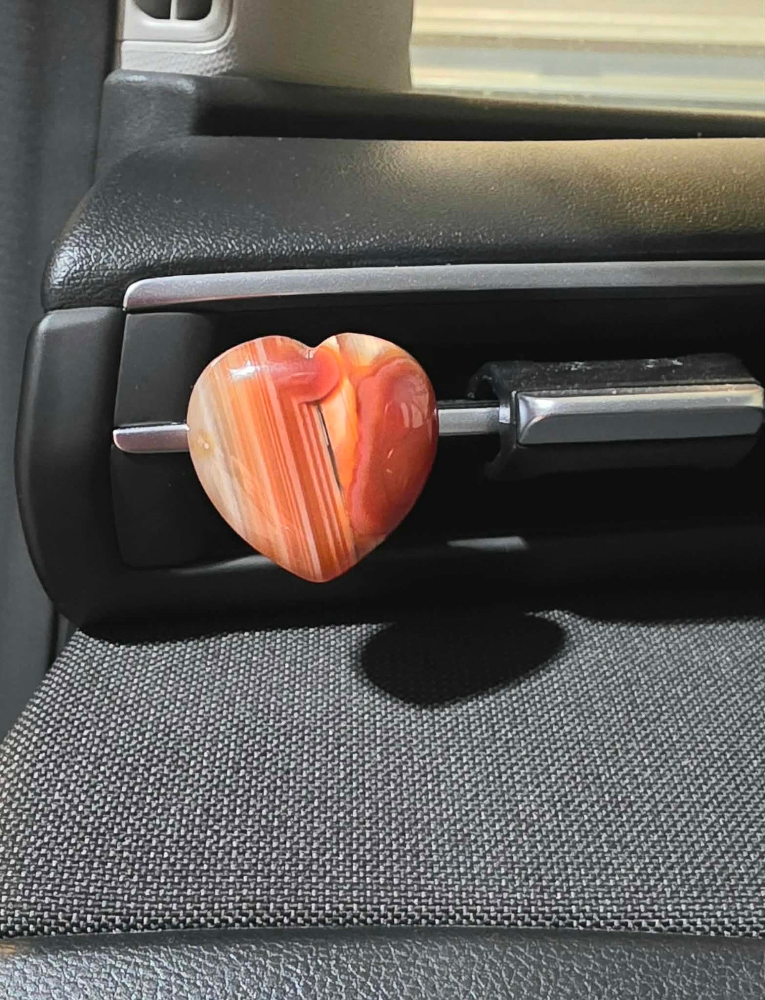 Carnelian Car Air Vent Clip