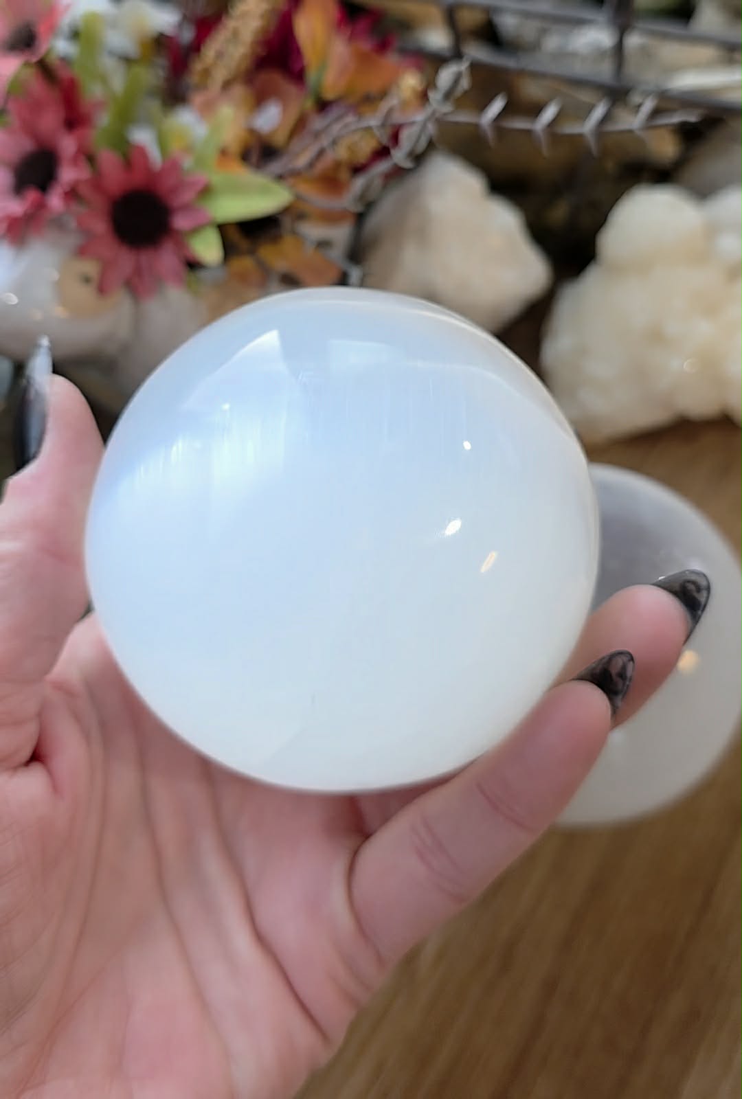 Selenite Sphere