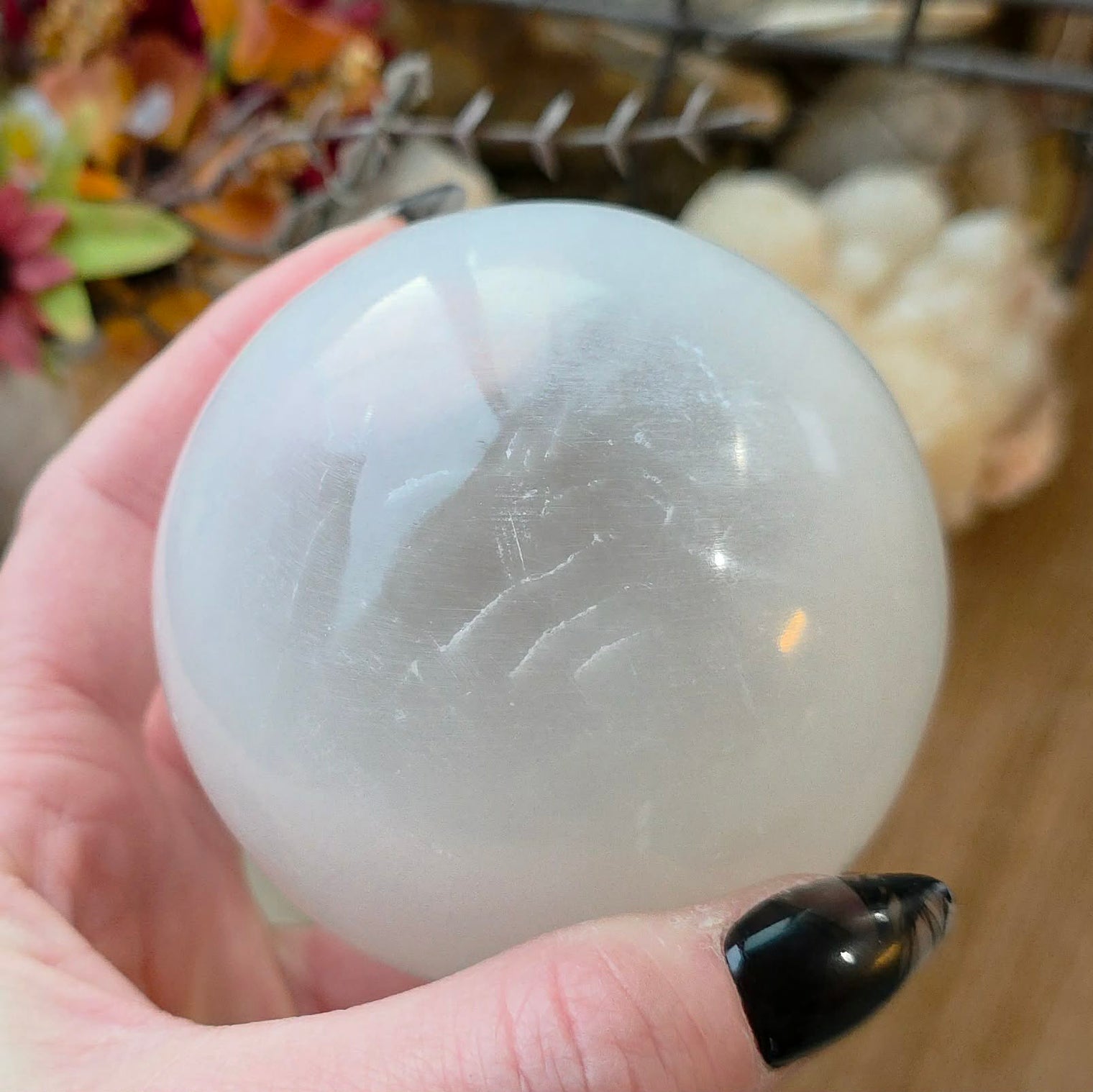 Selenite Sphere