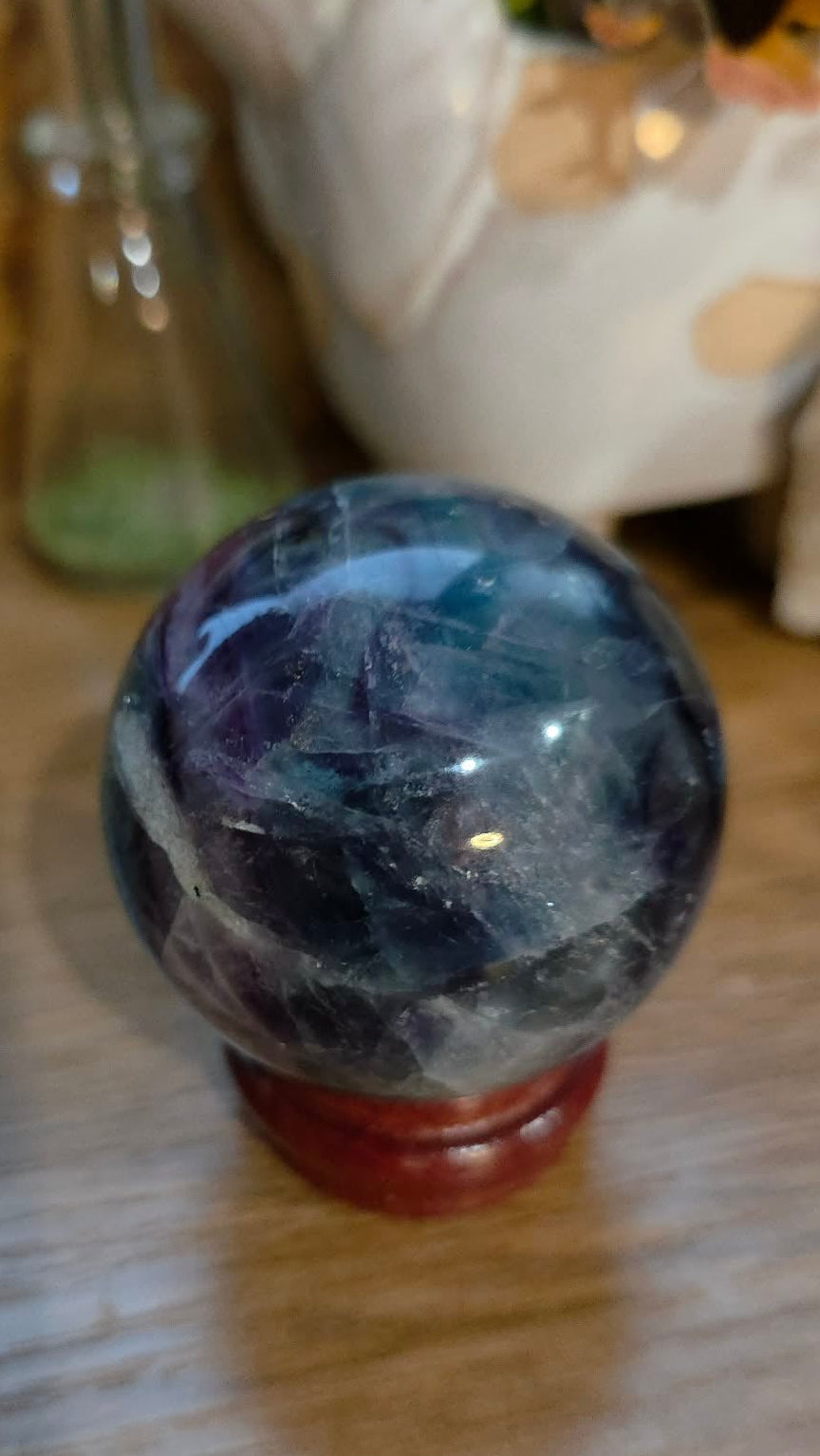 Small Fluorite Sphere #1