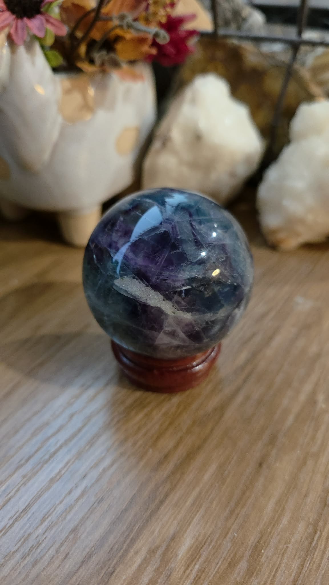 Small Fluorite Sphere #1