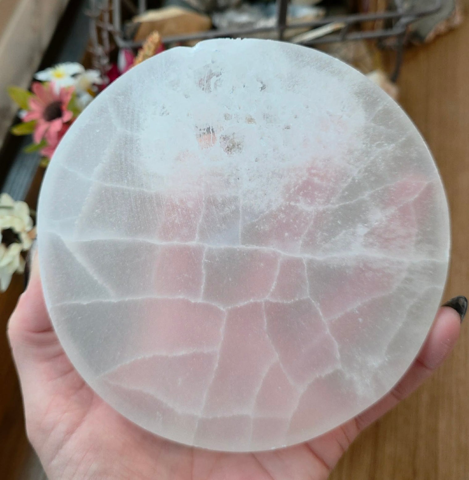 Selenite Plate