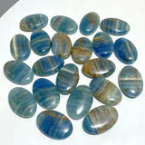 Blue Onyx Palm Stone
