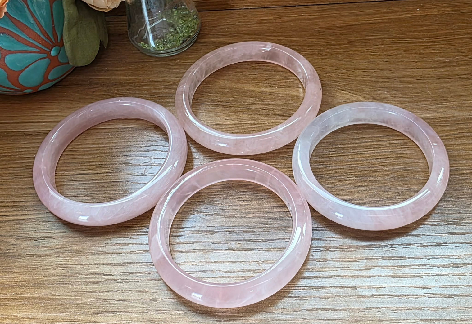 Rose Quartz Bangle