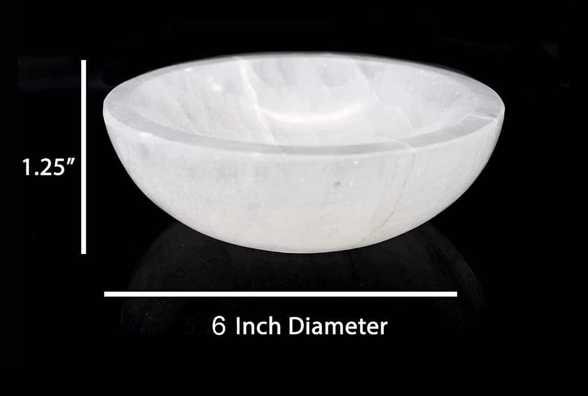 Selenite Bowl