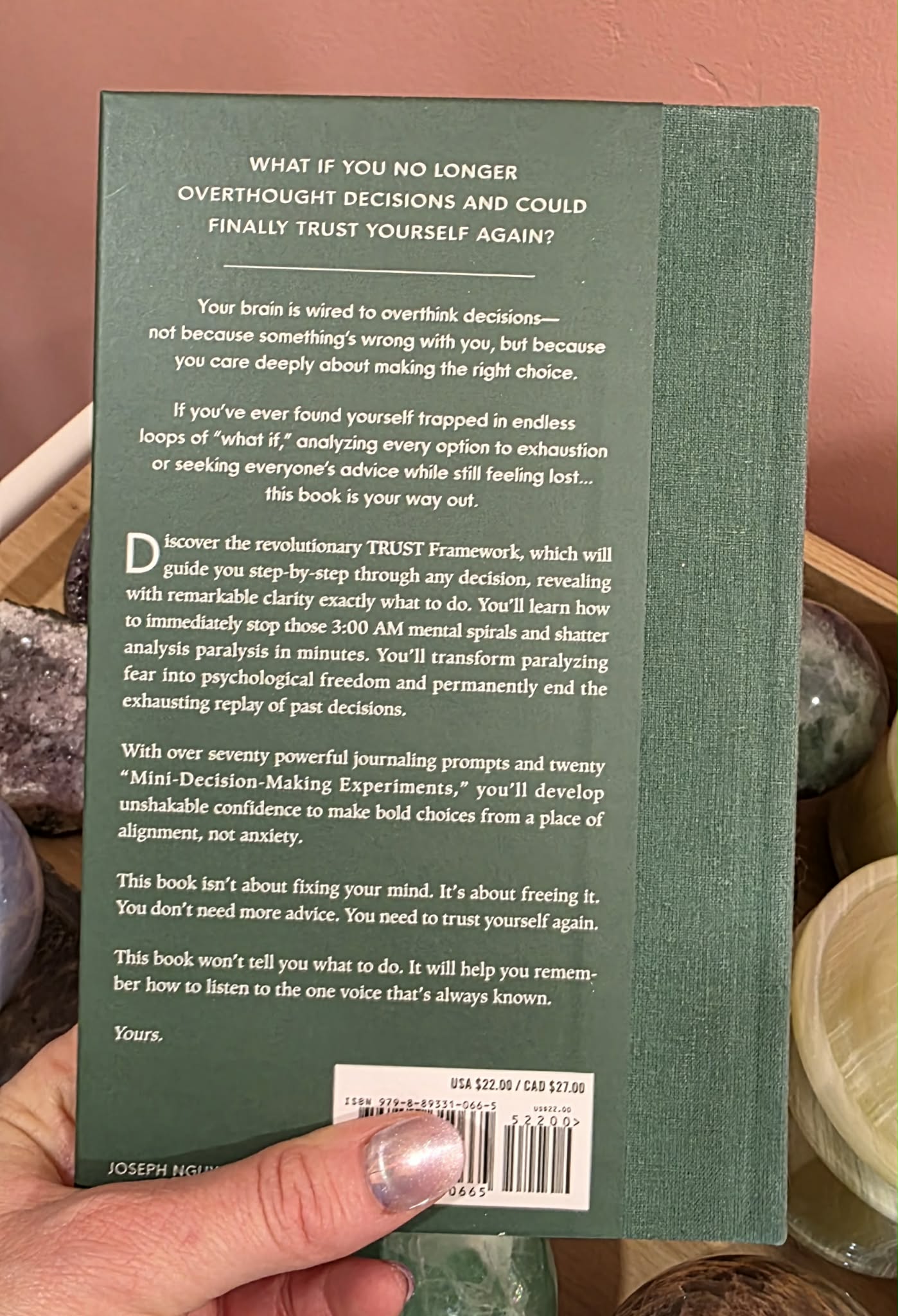 Overthinker's Guide to Making Decisions by Joseph Nguyen