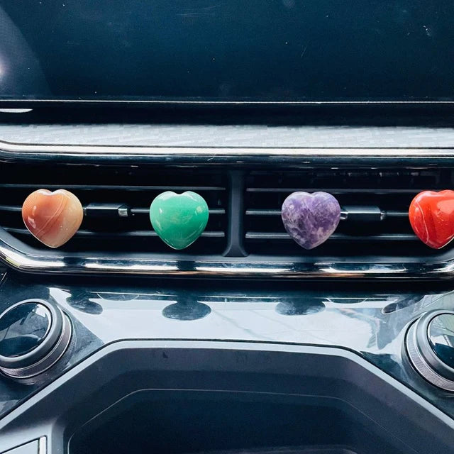 Carnelian Car Air Vent Clip