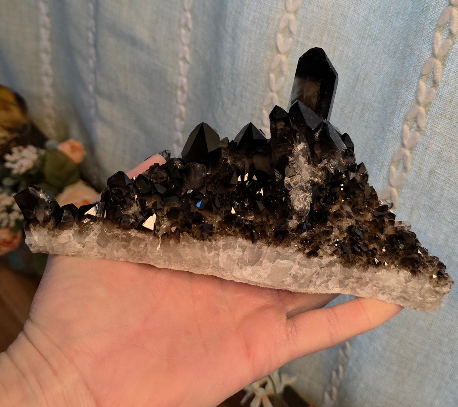 Smoky Quartz Cluster #3