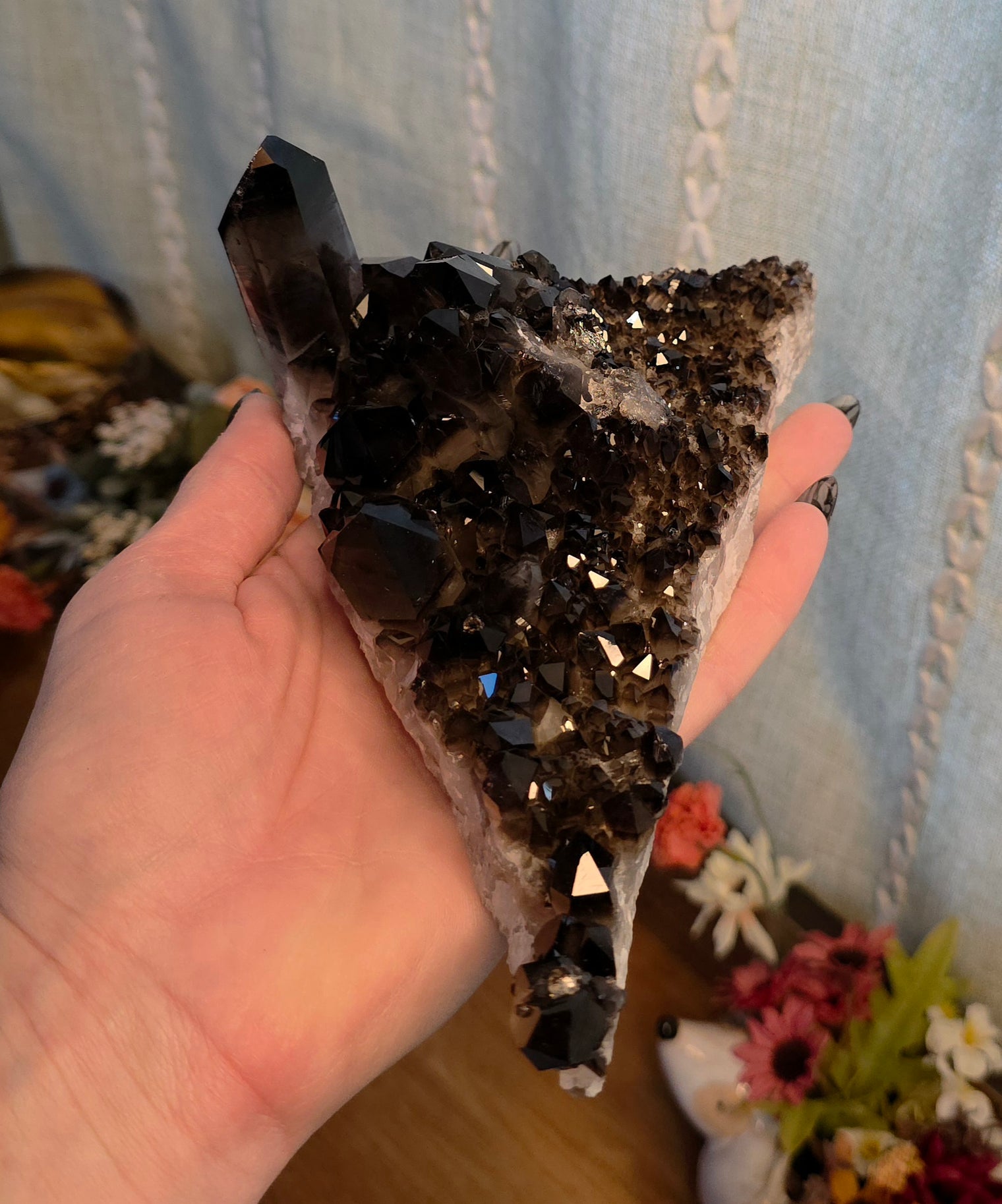 Smoky Quartz Cluster #3