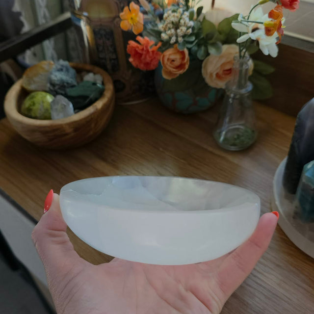 Large Selenite Bowl