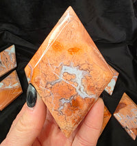 Pink Agate Diamond