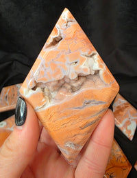 Pink Agate Diamond