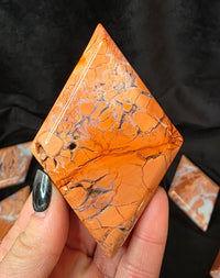 Pink Agate Diamond