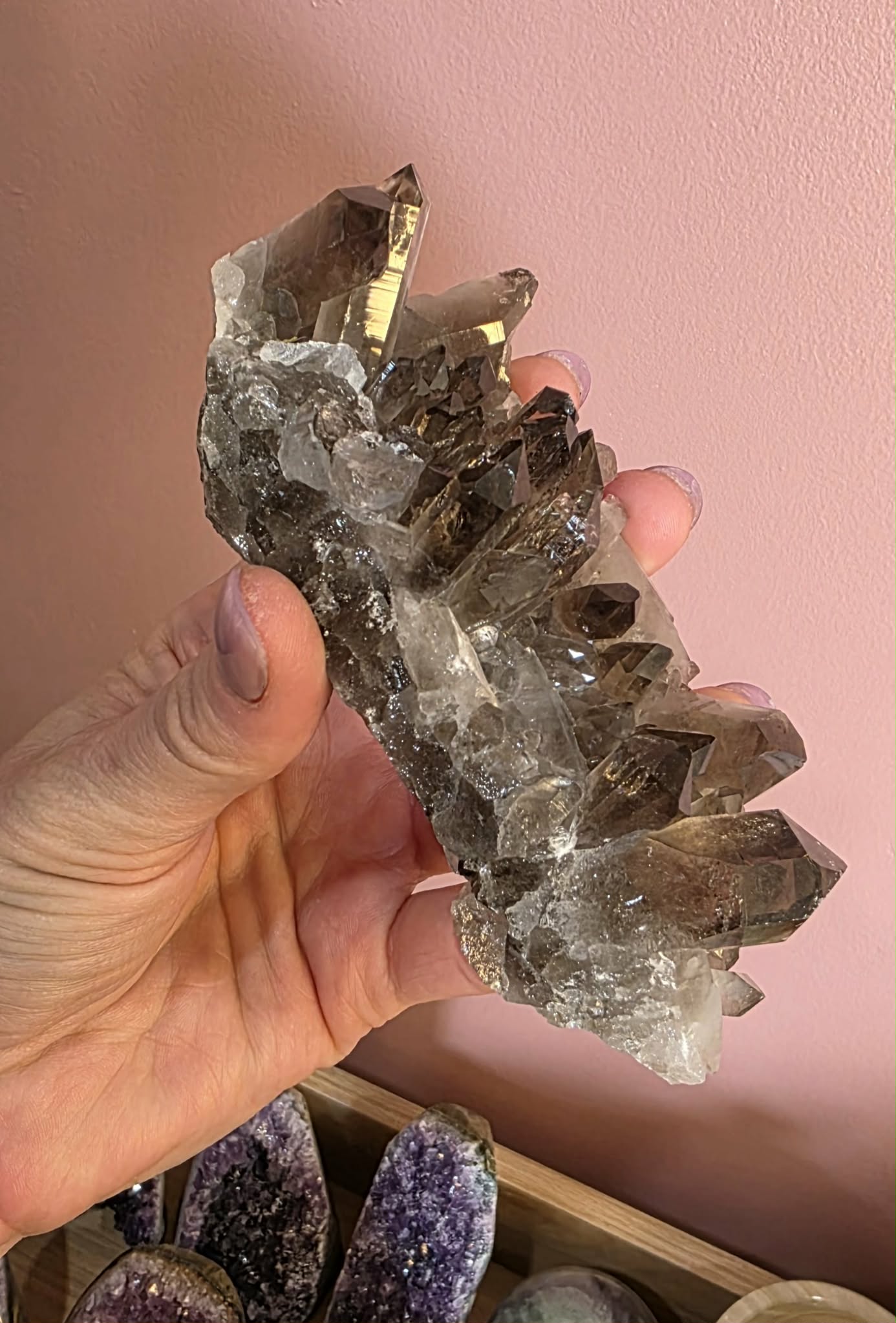 Smoky Quartz Cluster's