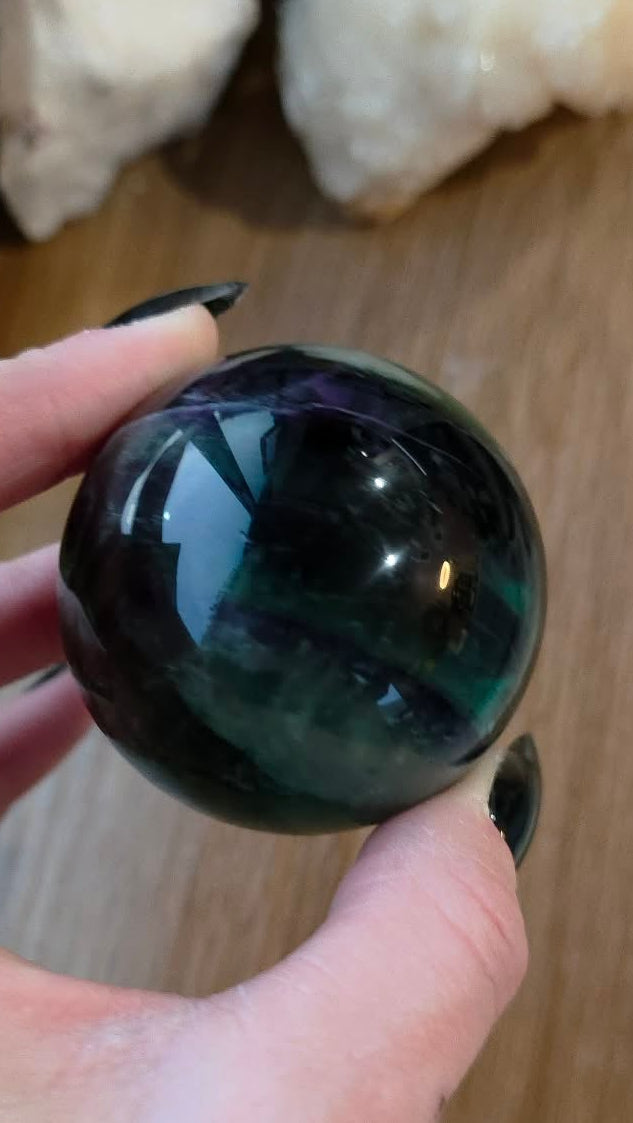 Small Fluorite Sphere #2