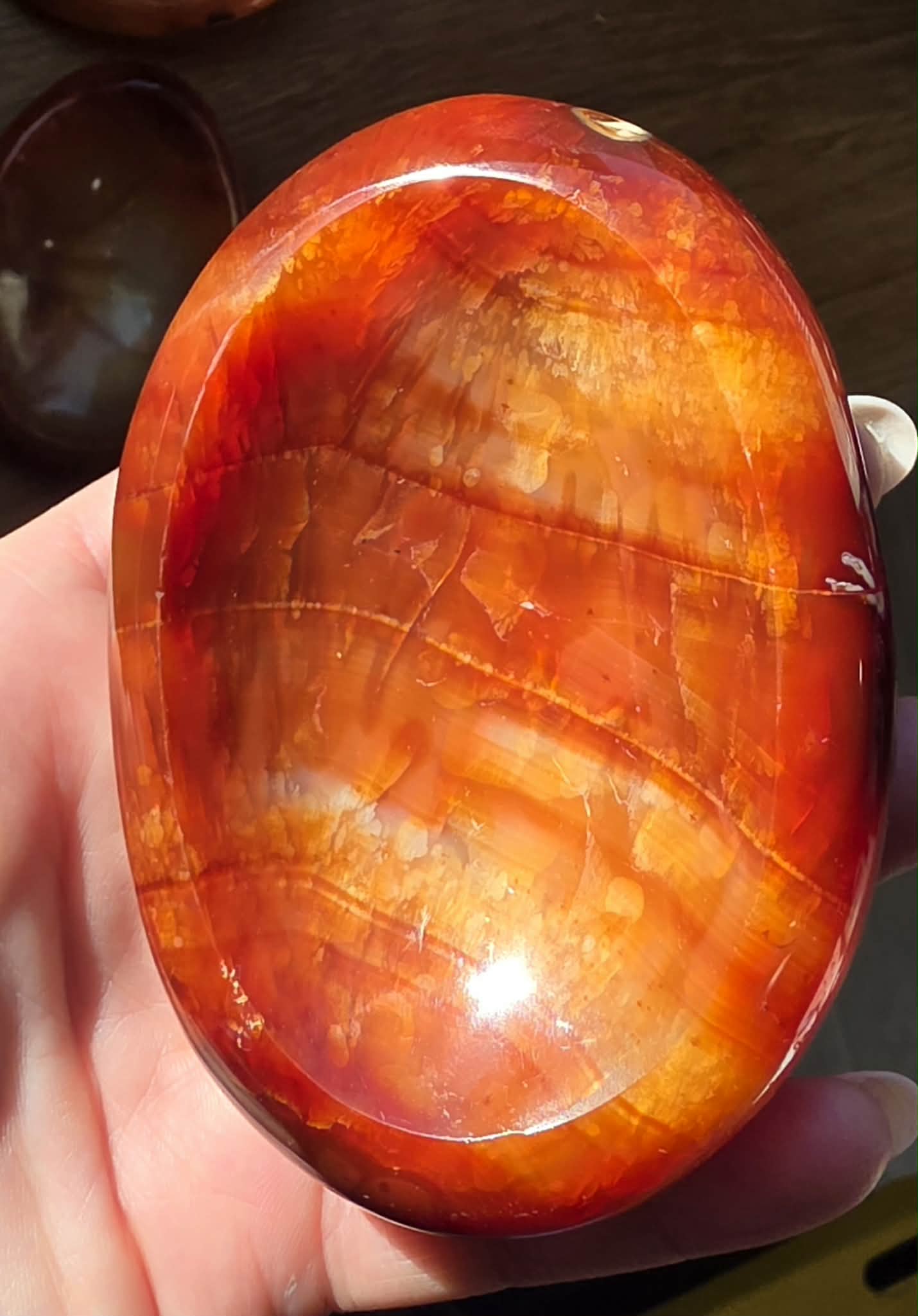 Red Carnelian Bowl