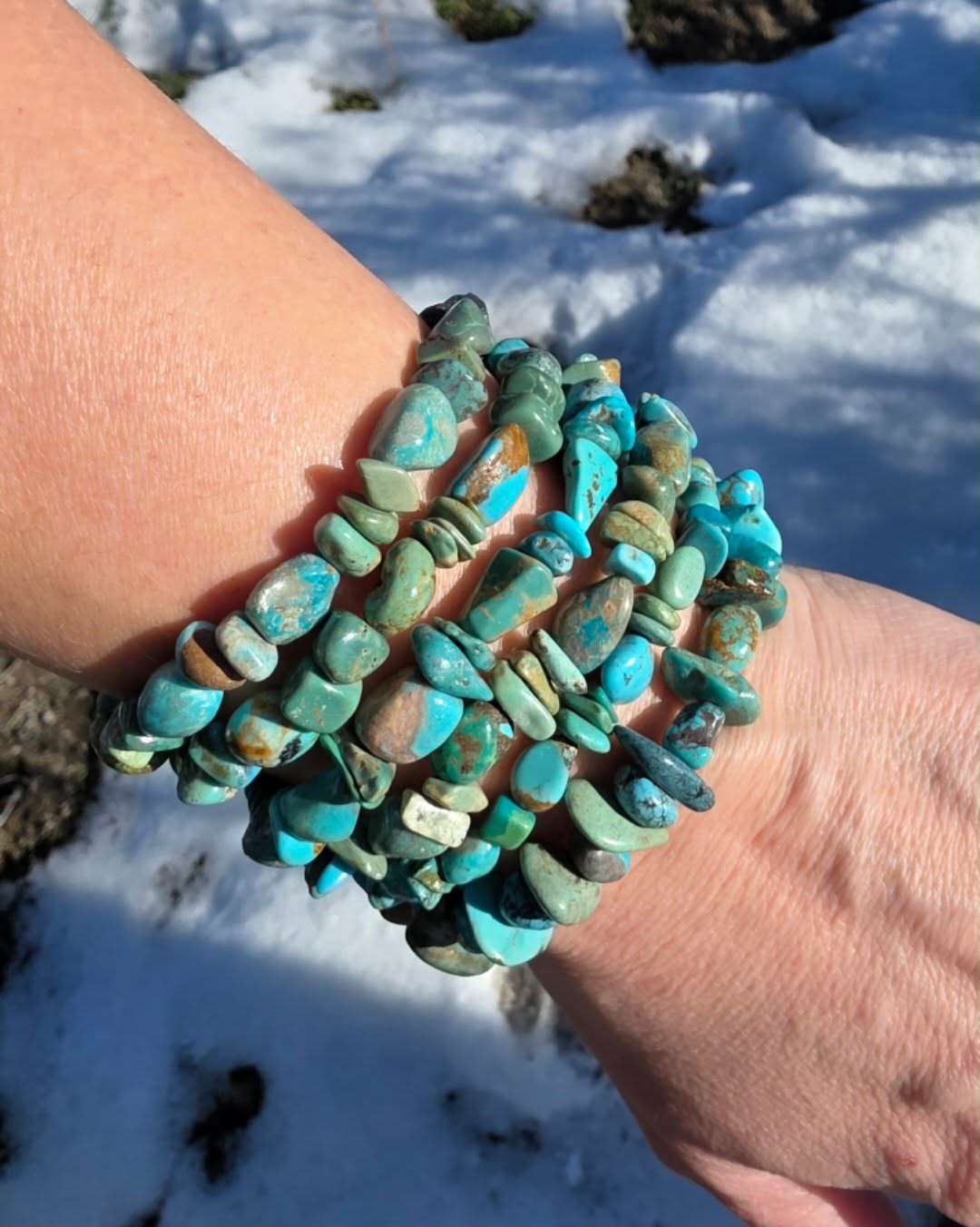 Turquoise Stretch Bracelets