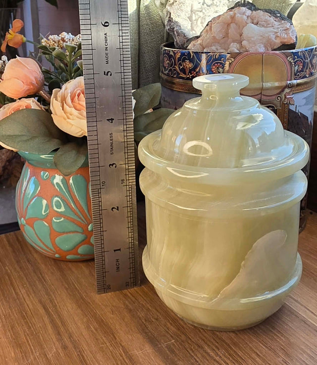 Onyx Jar - Round Top