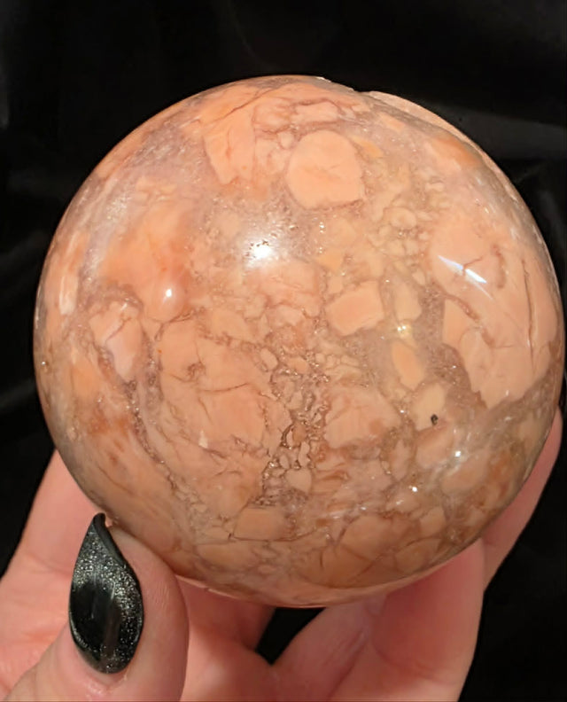 Pink Agate Sphere