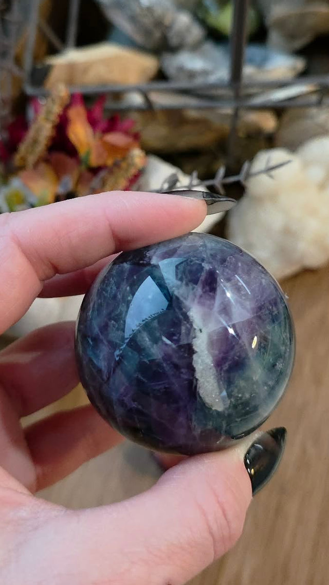 Small Fluorite Sphere #1