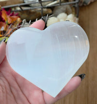 Selenite Heart