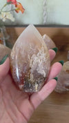 Pink Plume Agate Flame
