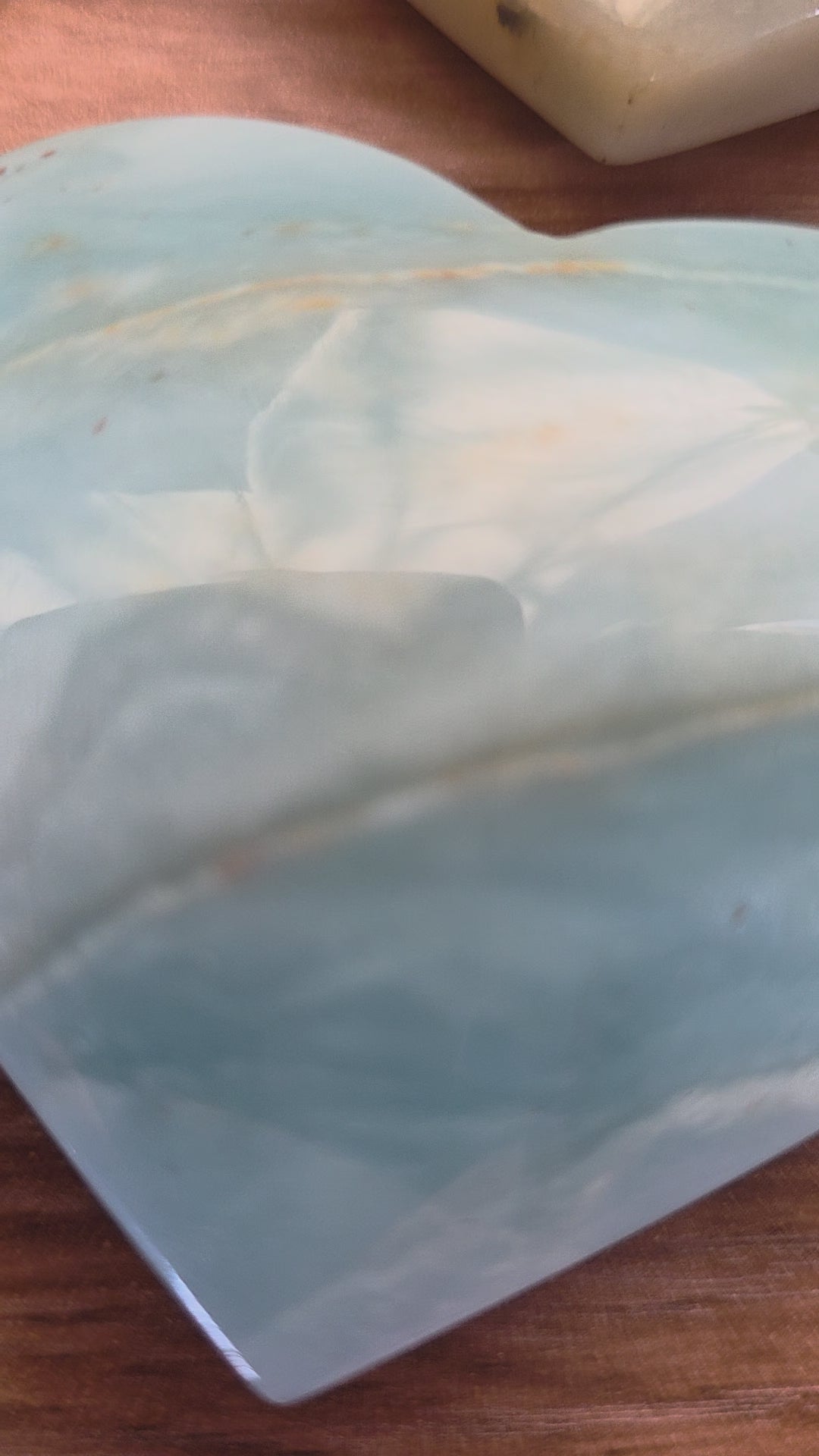 Beautiful Caribbean Calcite Heart