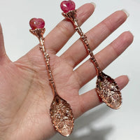 Rhodonite Mini Heart Tea Spoon