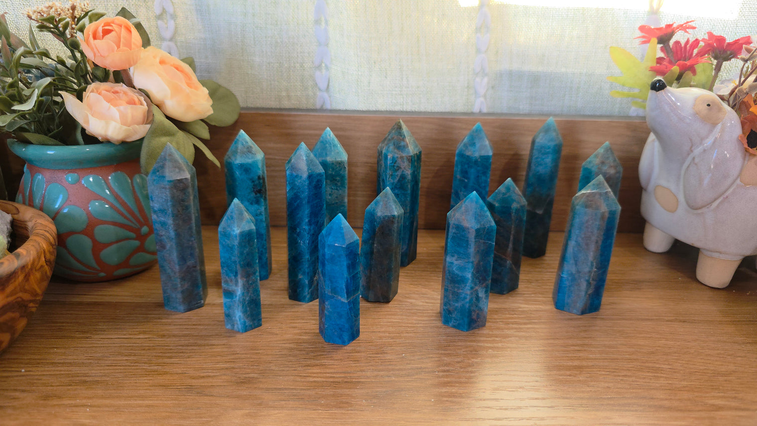 Blue Apatite Tower