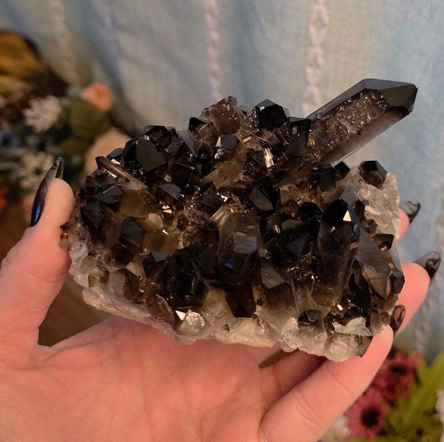 Smoky Quartz Cluster's