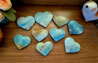 Beautiful Caribbean Calcite Heart