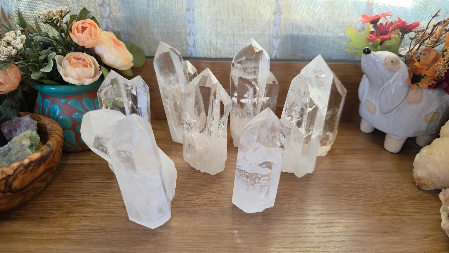Clear Quartz Double Points