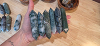 Double Point Moss Agate